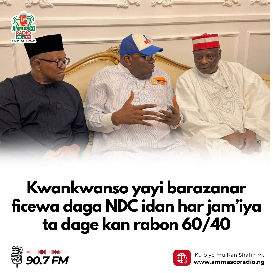 Kwankwaso ya yi barazanar ficewa daga jam'iyar NDC